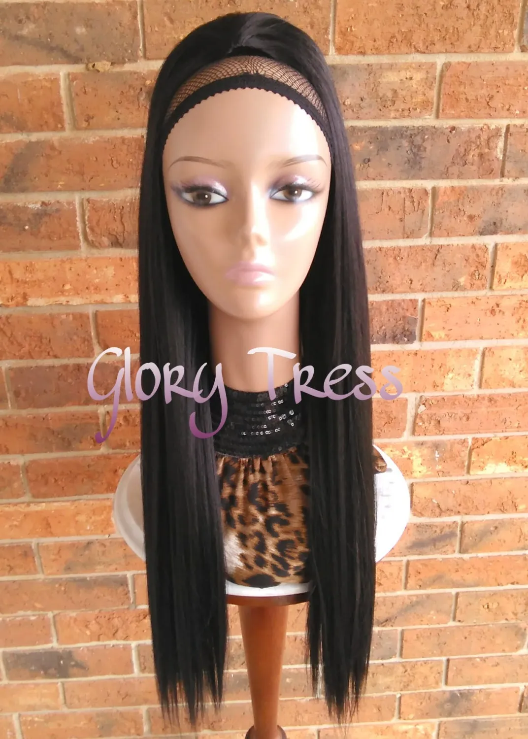 Long & Straight Ponytail, Drawstring Ponytail, Hair Piece, Heat Safe // KINDNESS