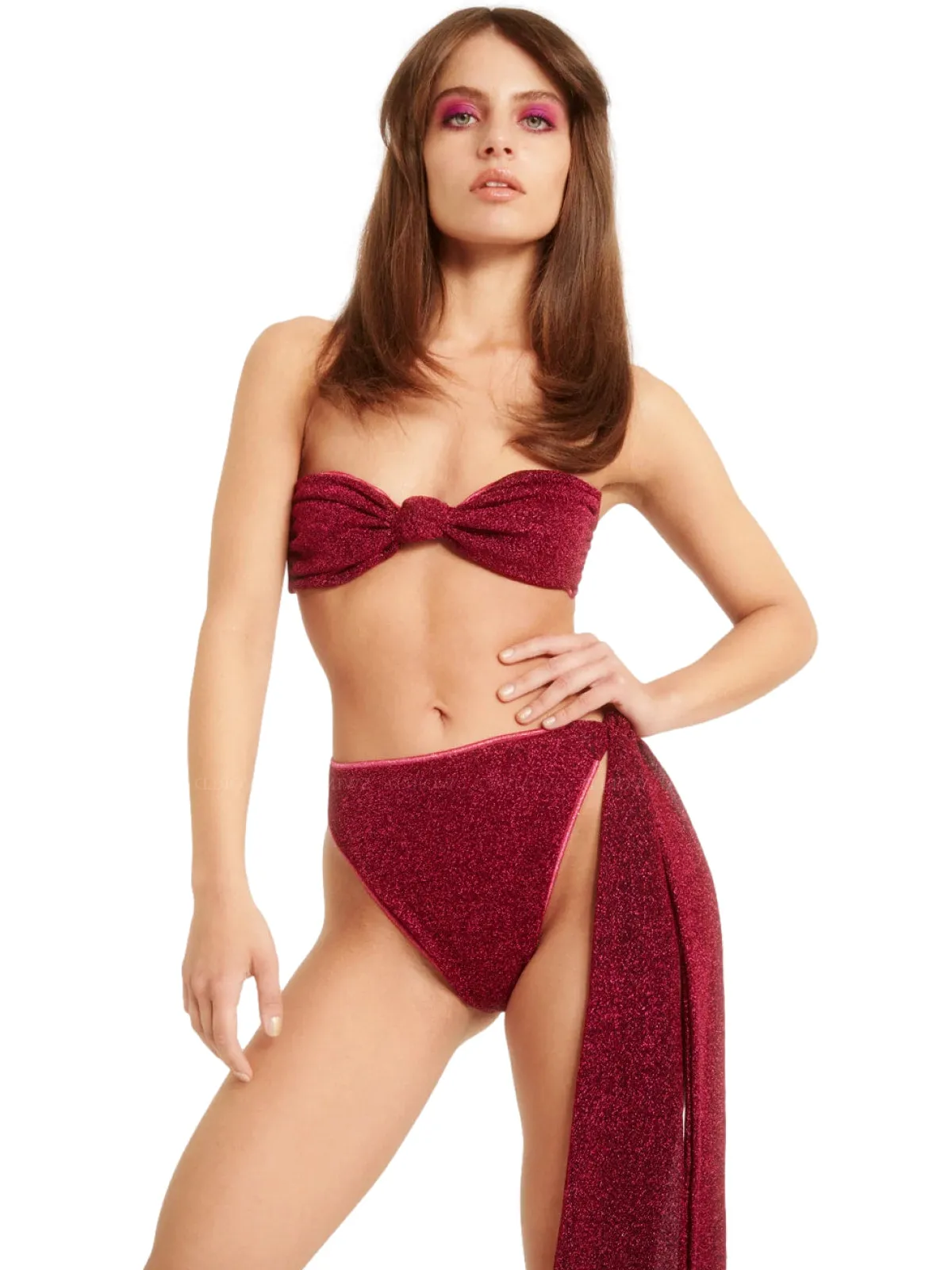 Lumiere Knotted Two Piece Bikini