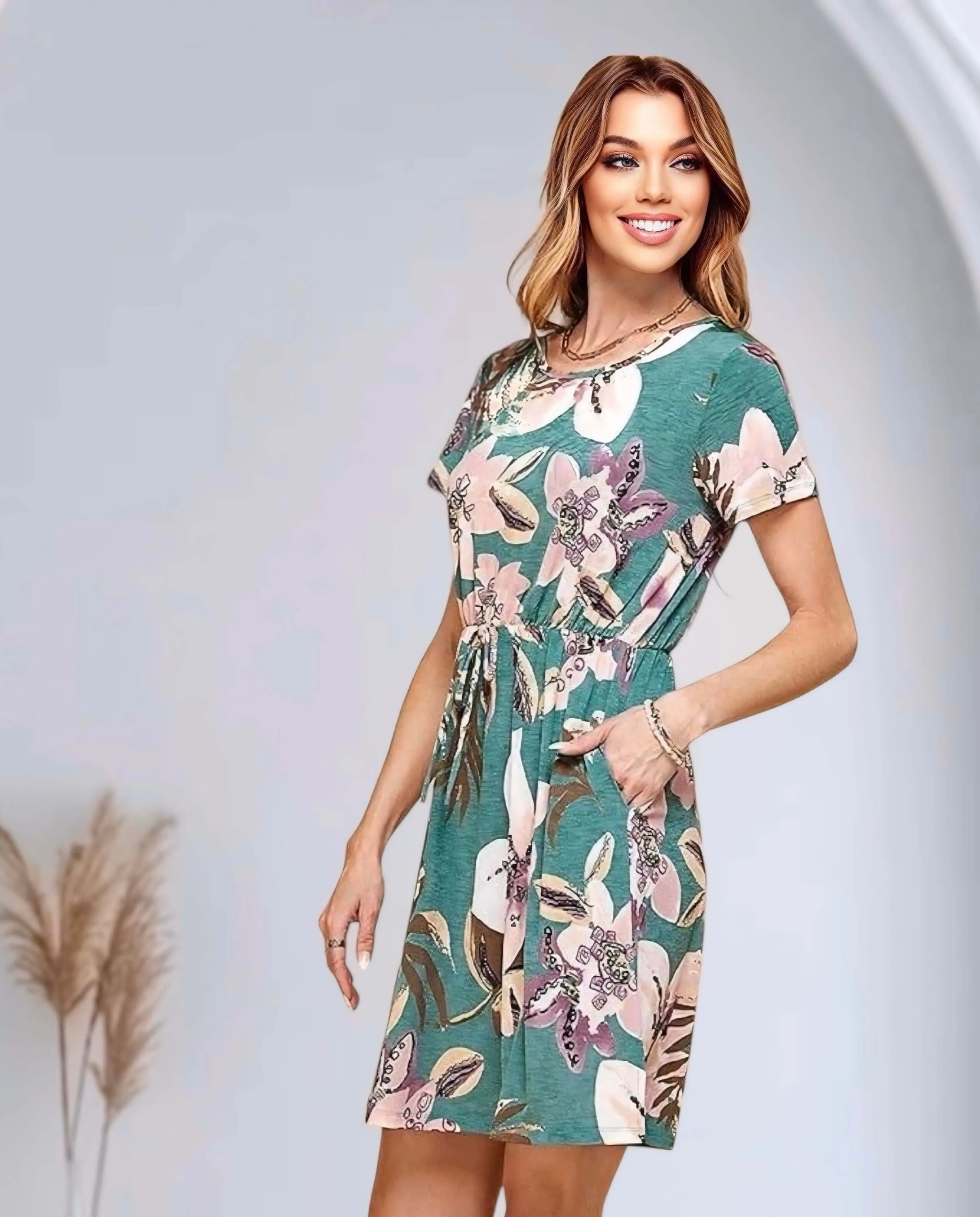 LUSH TROPICS DRESS