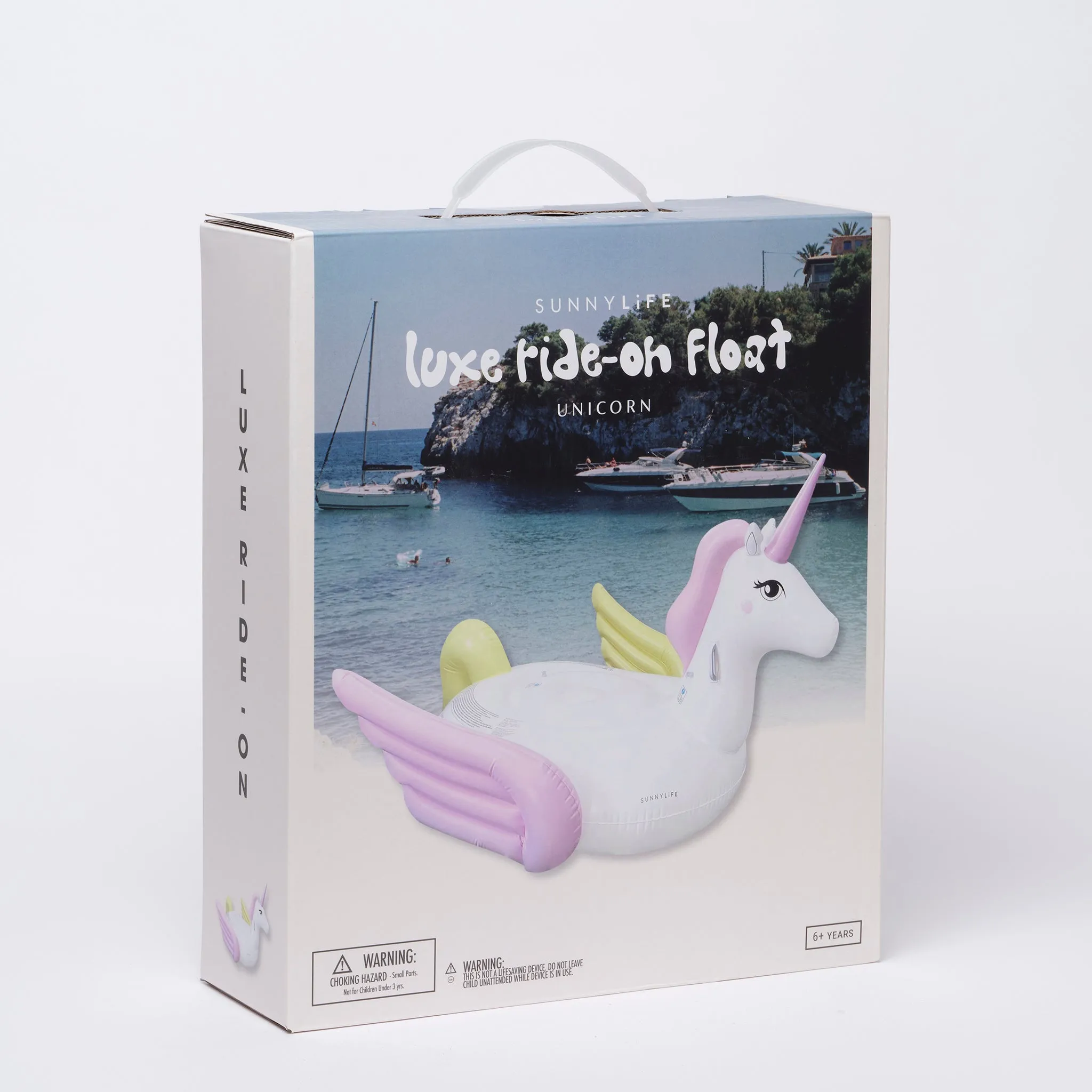Luxe Ride On Float Unicorn Pastel -