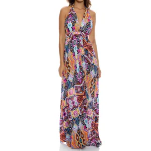 MARACUYA KISSES - Deep Plunge Long Dress