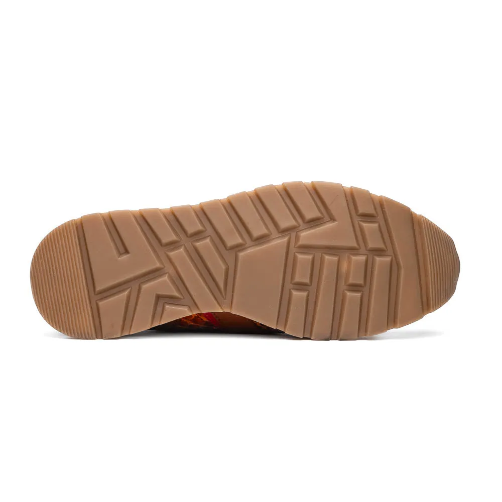 Marco Di Milano Brescia Honey Python & Calfskin Sneakers