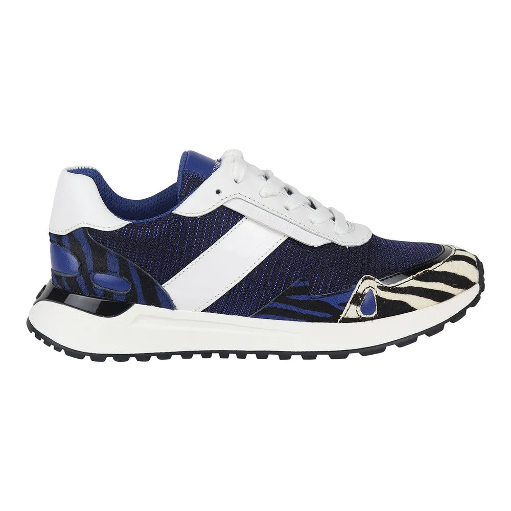MICHAEL KORS MONROE MIXED MEDIA TRAINER SNEAKERS