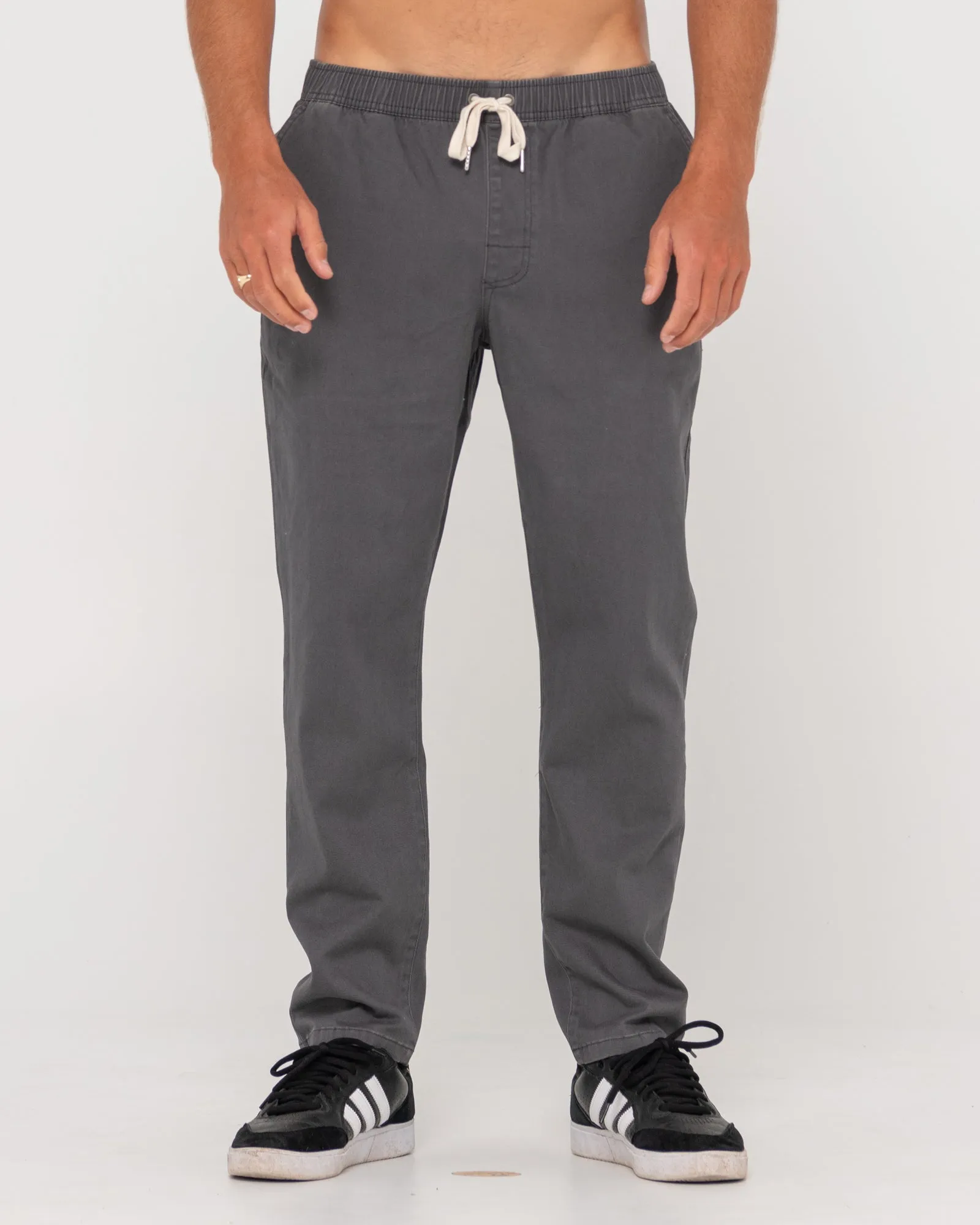Mid Boy Straight Fit Elastic Pant