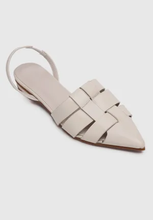 Miel Slingback Flats & Ballerina (Almond)
