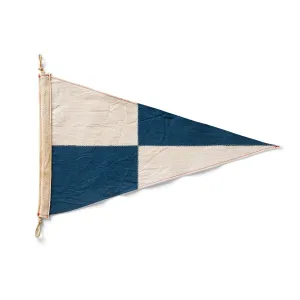 Navy Check Flag