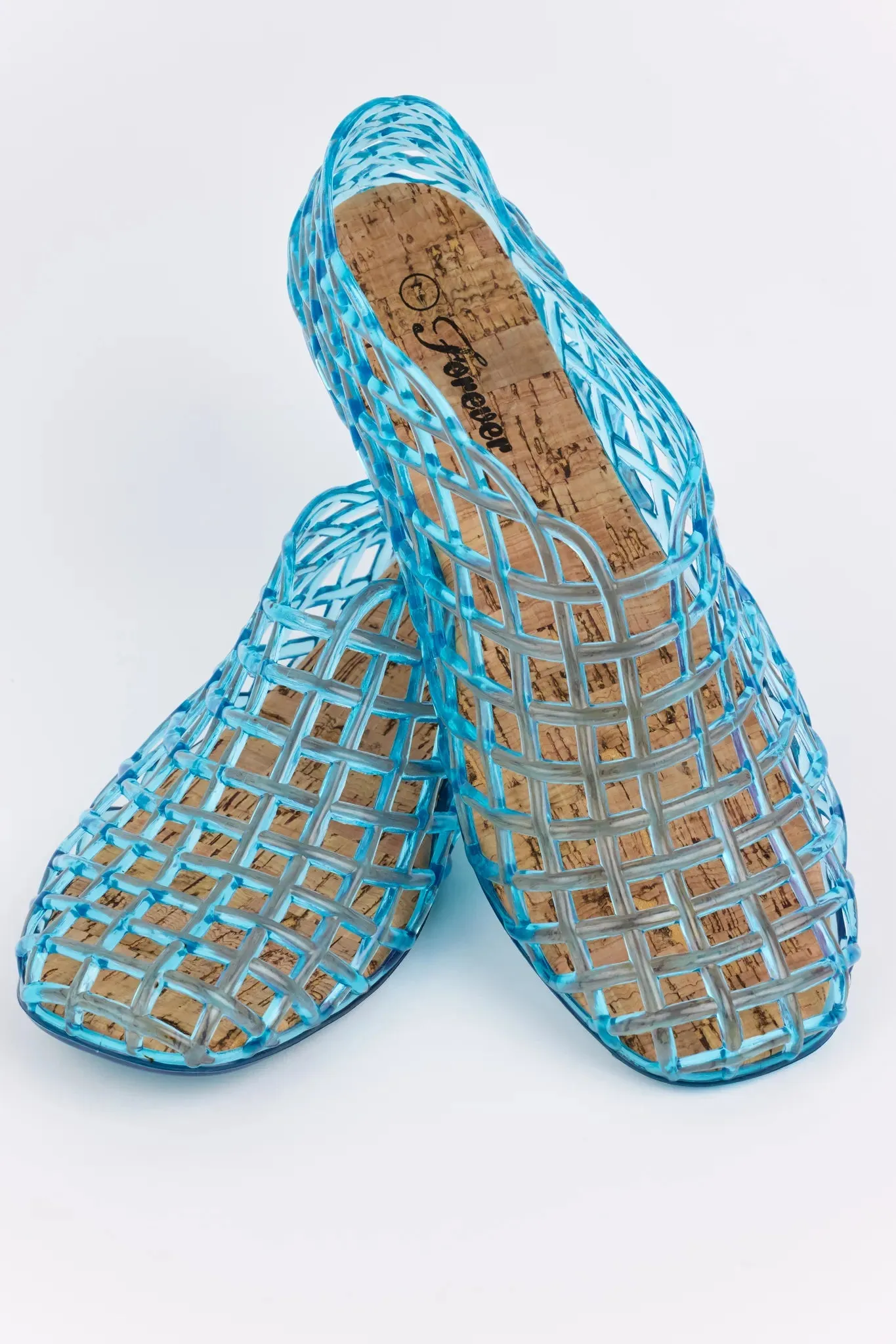 Nina Jelly Flats- Blue