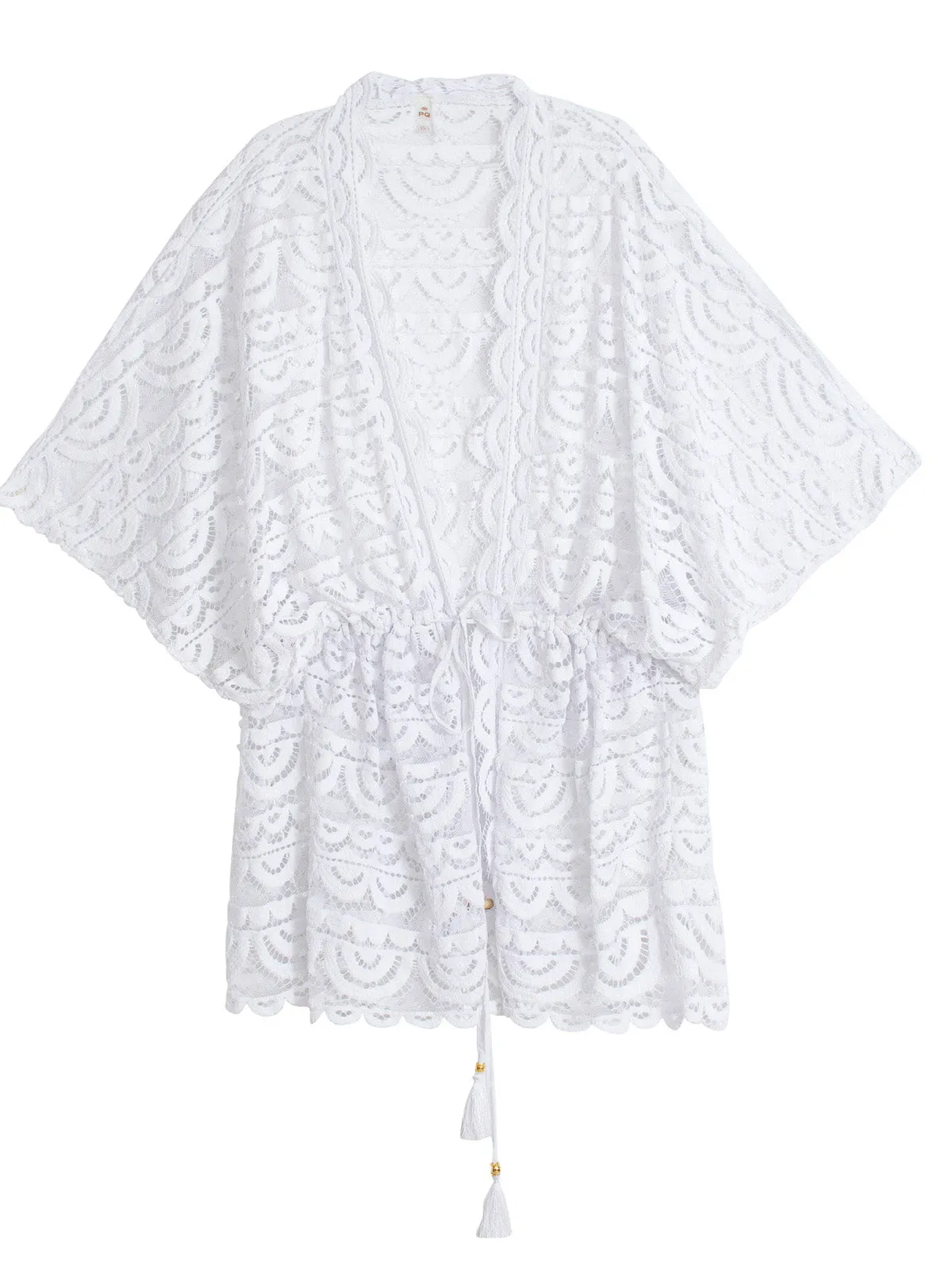 Noah Lace Tie Kimono ::RET