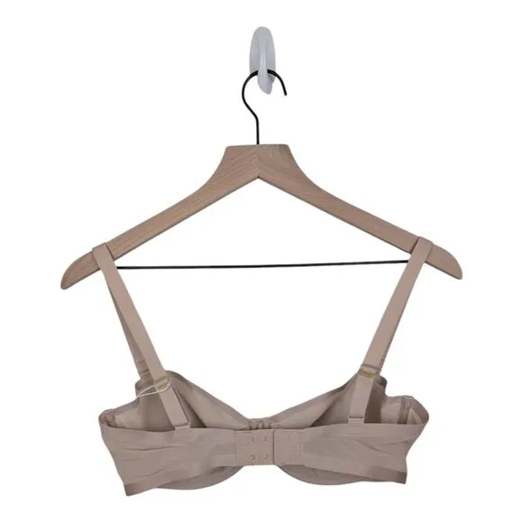 *NWT* CUUP Bra - The Balconette Mesh, Size 34E (DD), Sand