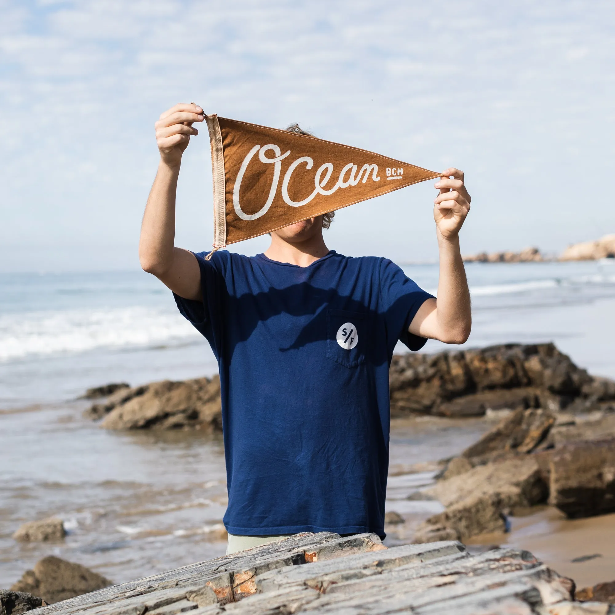 Ocean Beach Flag