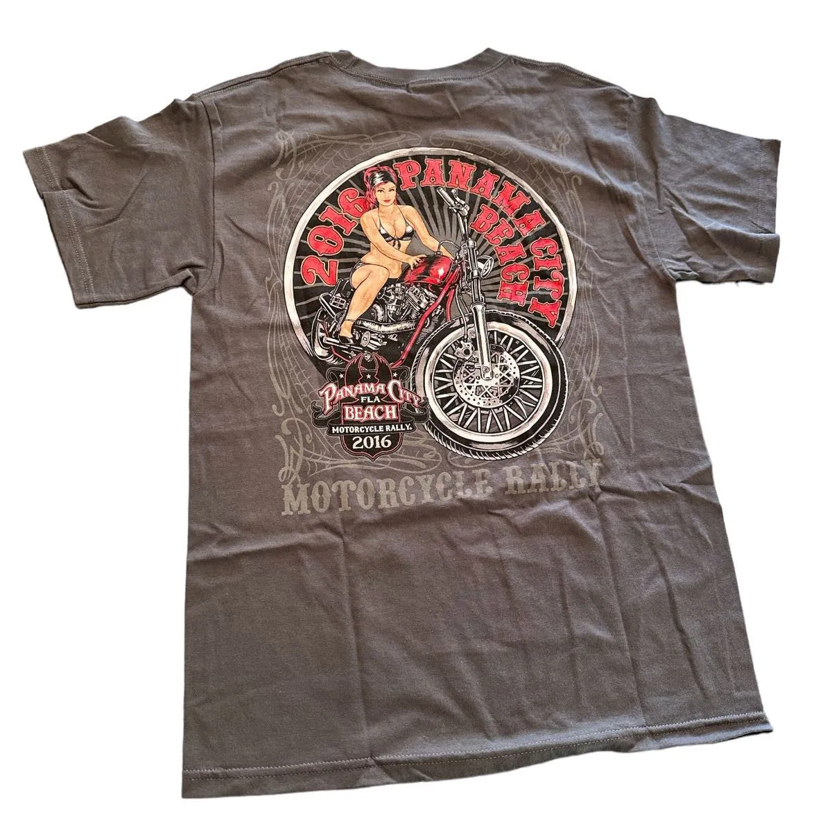 ONLY 2 LEFT - MEDIUM - Panama City Beach Rally T- Shirt (#ts067)
