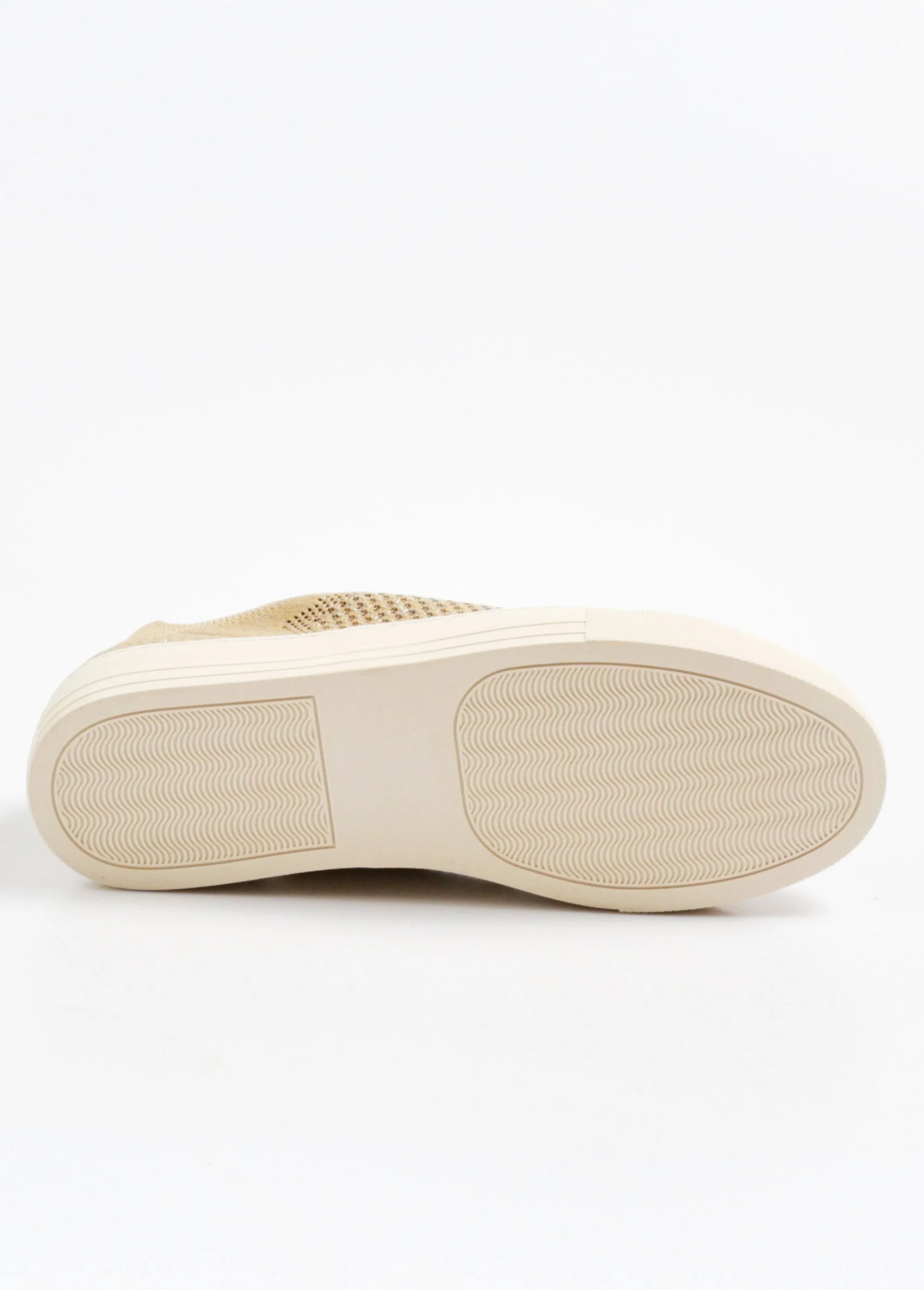 Openwork mesh sneakers with laces