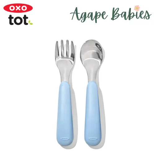 OXO Tot Fork & Spoon Set - Dusk