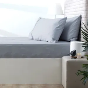 Park Avenue 500 Thread Count Natural Cotton Combo Set - Light Grey
