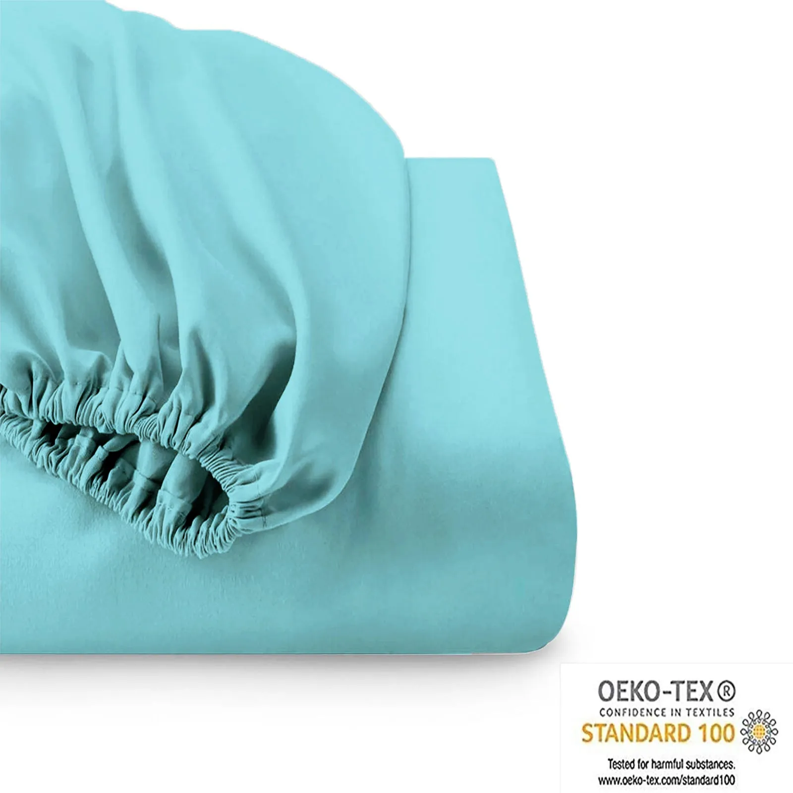 Park Avenue 500 Thread Count Natural Cotton Combo Set - Turquoise