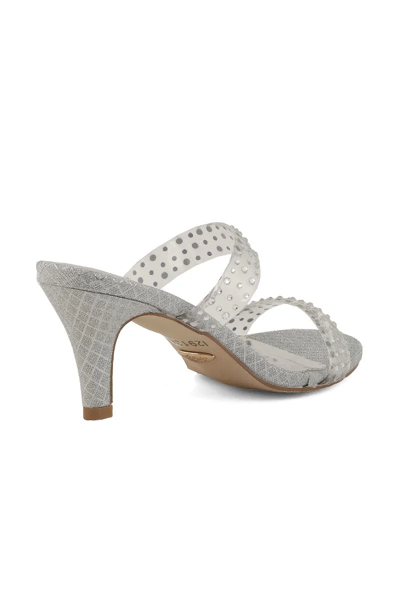 Party Wear Slip On I29136-Silver