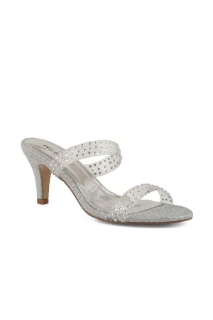 Party Wear Slip On I29136-Silver