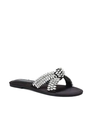 Party Wear Slip On I29243-Black