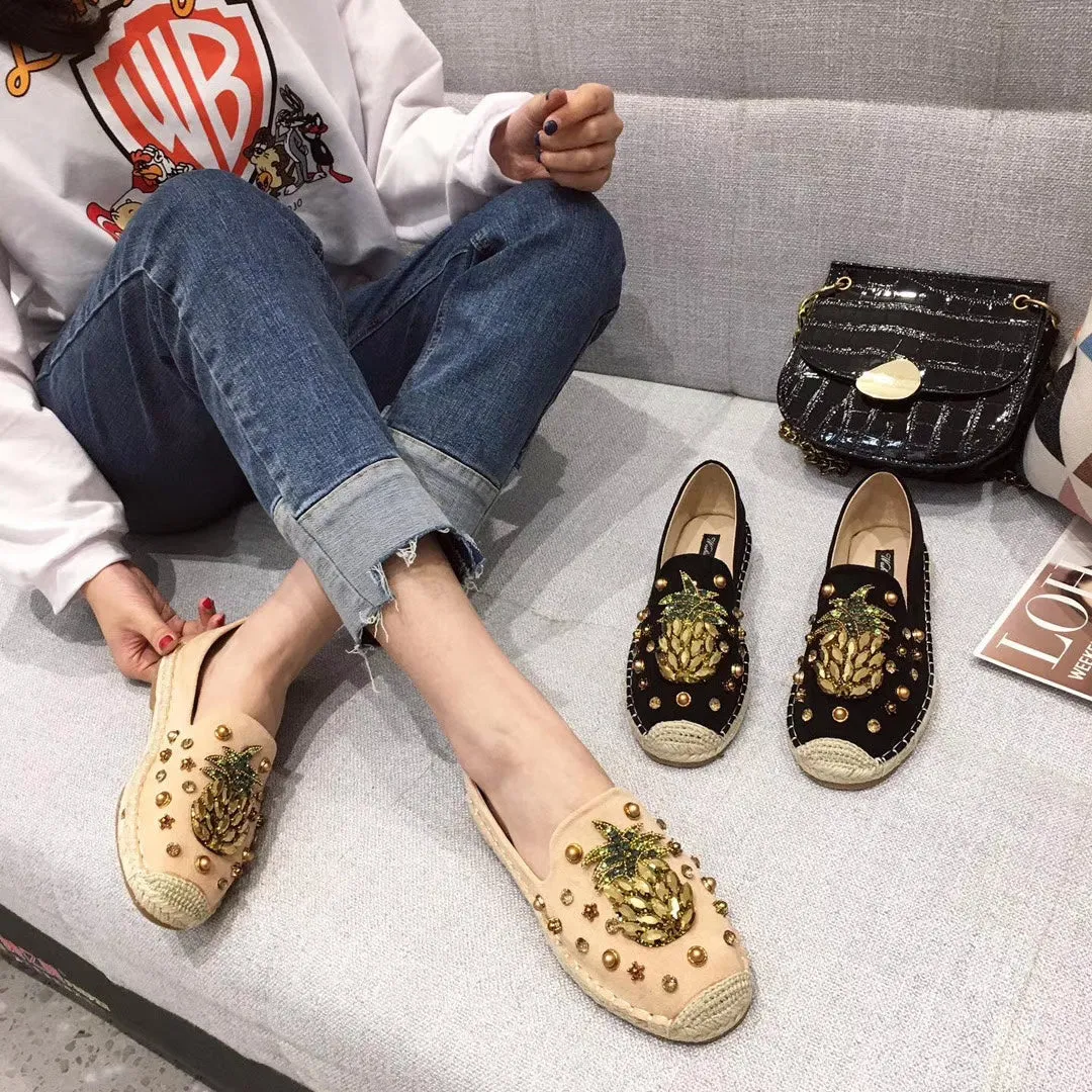 Pineapple Embellishments Rope Flats