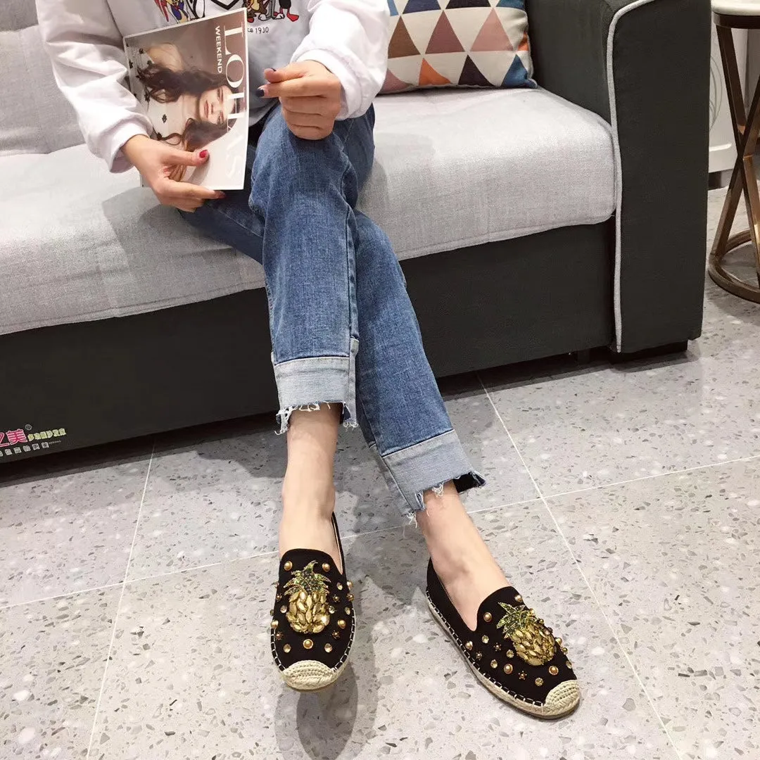 Pineapple Embellishments Rope Flats