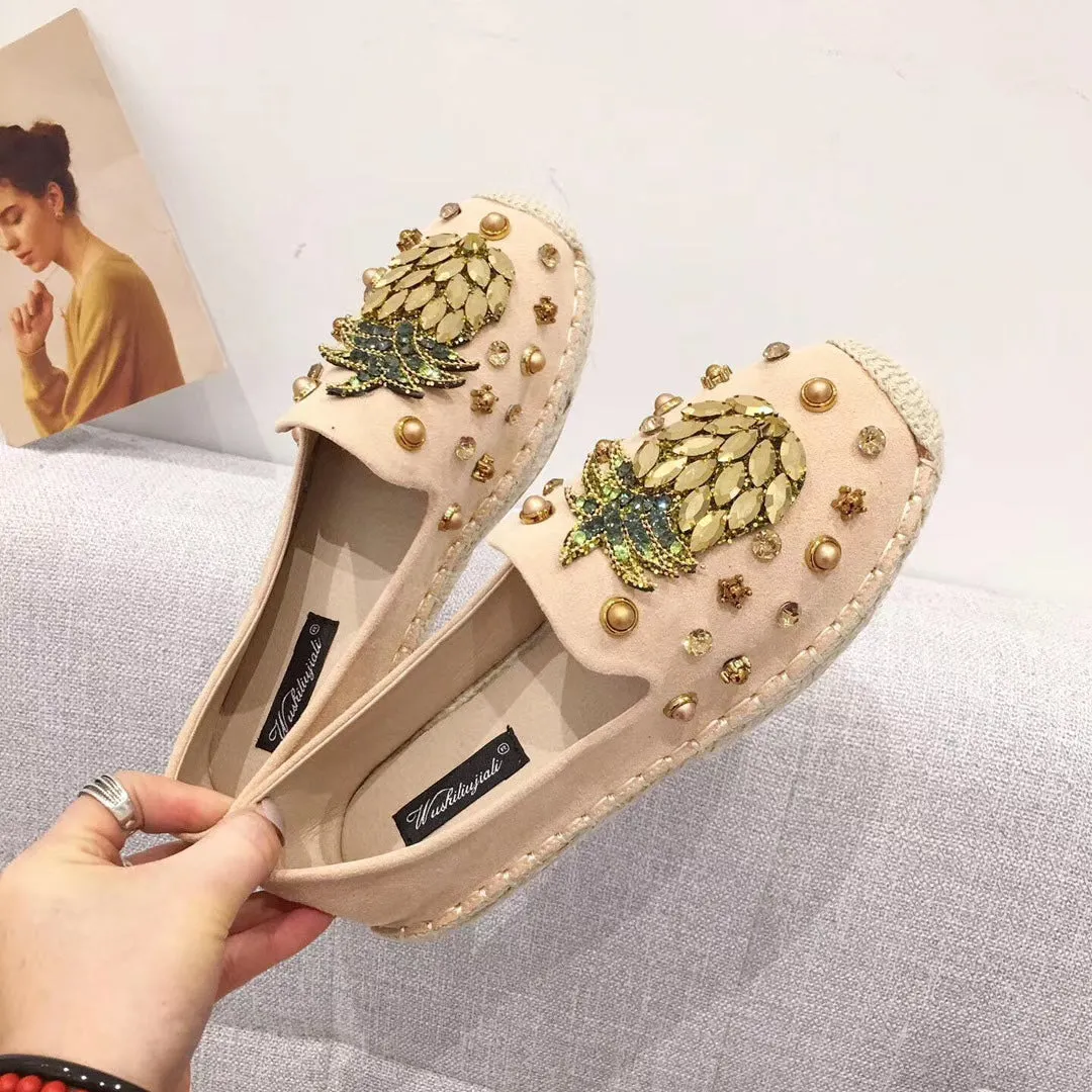Pineapple Embellishments Rope Flats