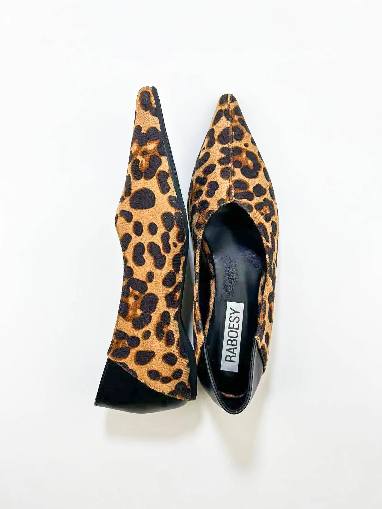 Point Toe Slip On Flats