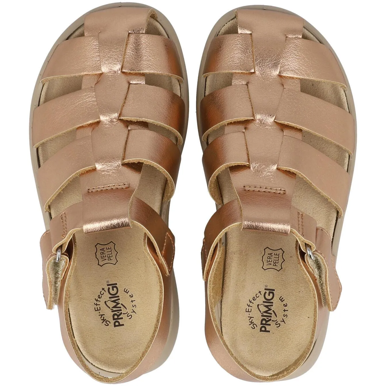 Primigi Fisherman Sandals Rose Gold