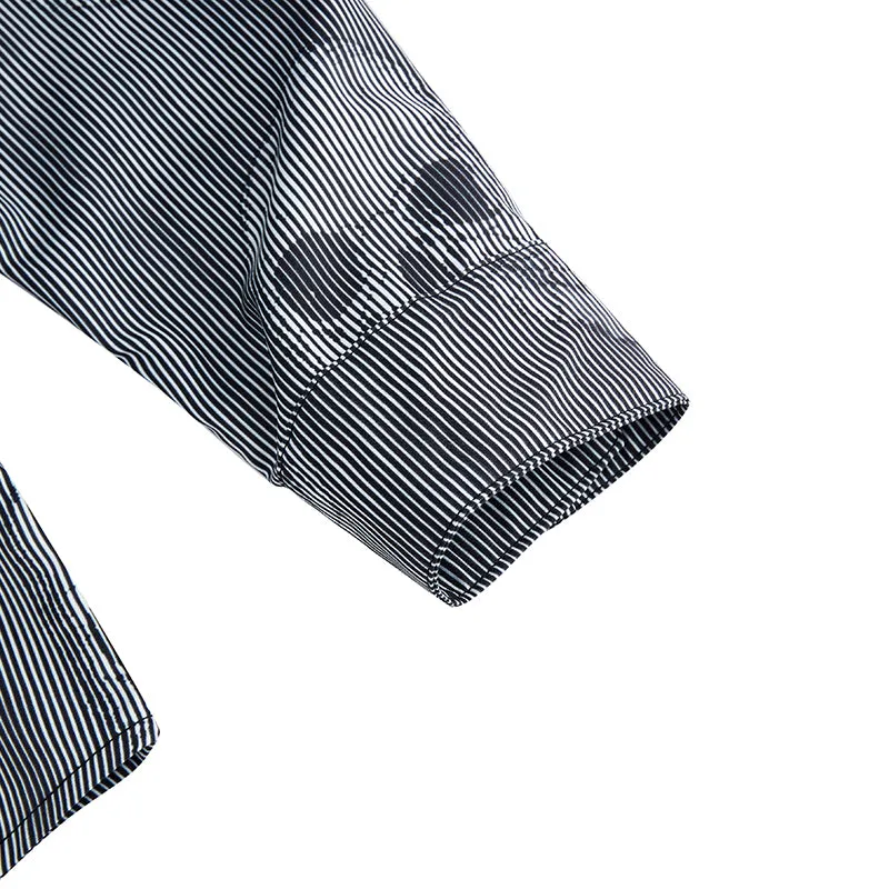 RETRO SKULL BUTTON DOWN SHIRT