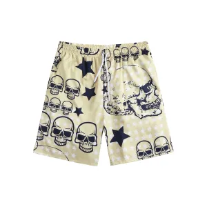 RETRO SKULL STAR 11'' INSEAM SWIM TRUNKS