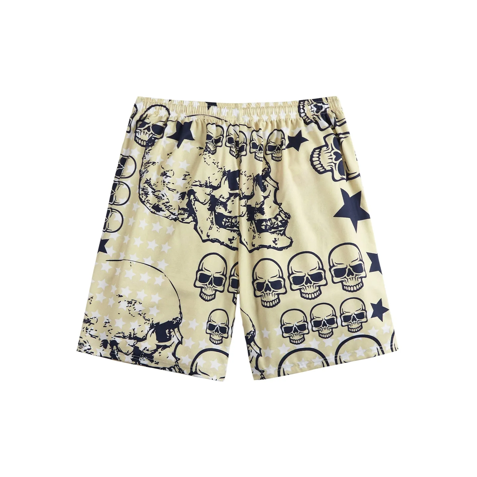RETRO SKULL STAR 11'' INSEAM SWIM TRUNKS