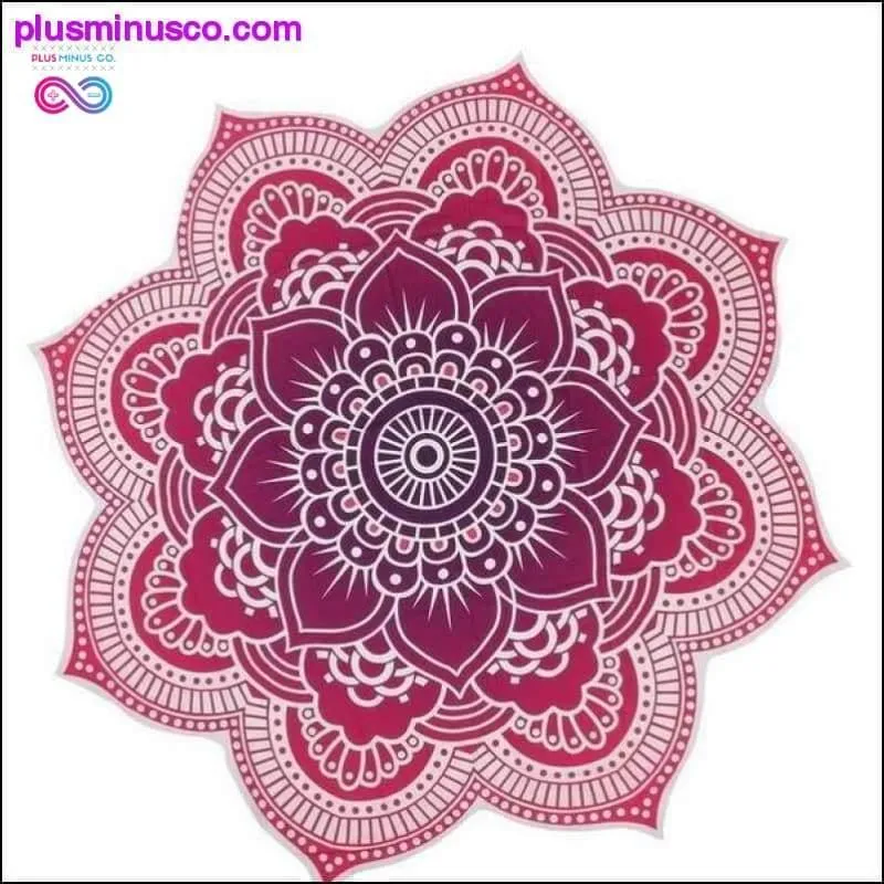 Round Beach Mat Indian Mandala Tapestry Beach Hike Picnic