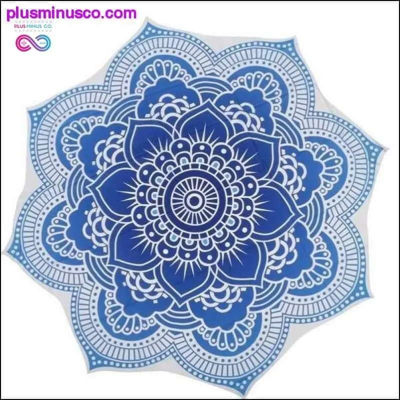 Round Beach Mat Indian Mandala Tapestry Beach Hike Picnic