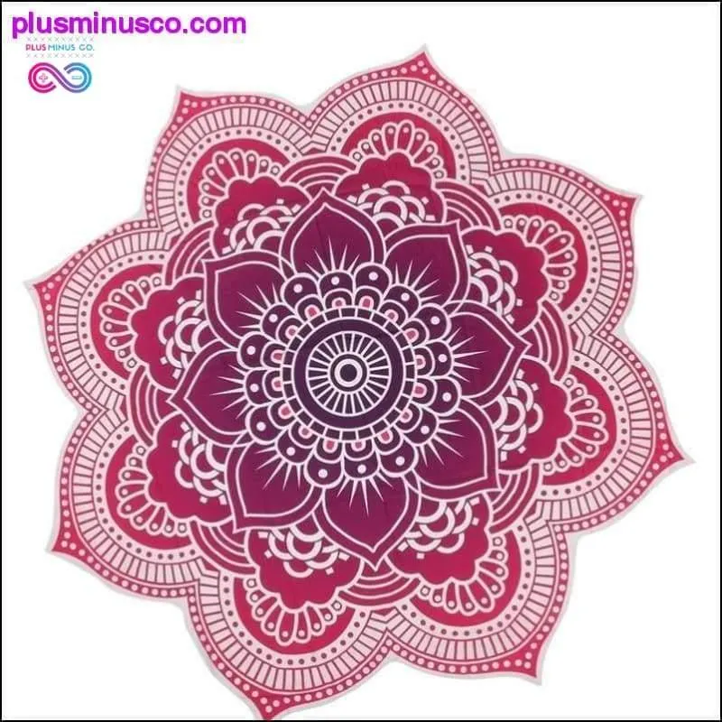 Round Beach Mat Indian Mandala Tapestry Beach Hike Picnic