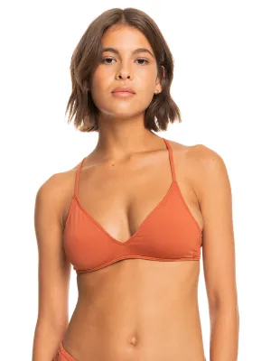 Roxy Beach Classics Solid Triangle Bikini Top