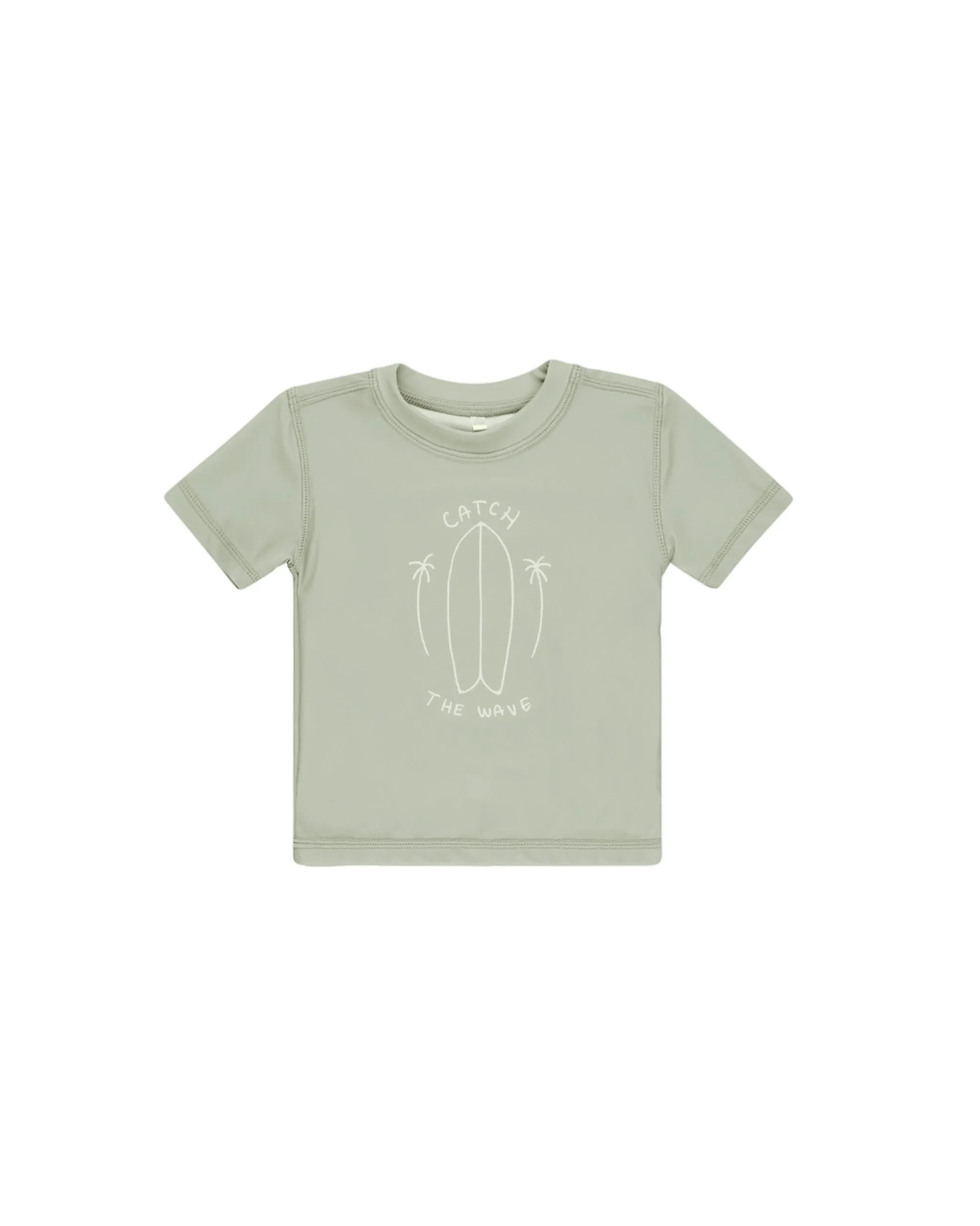 RYLEE   CRU Short Sleeve Rashguard Tee || Sage