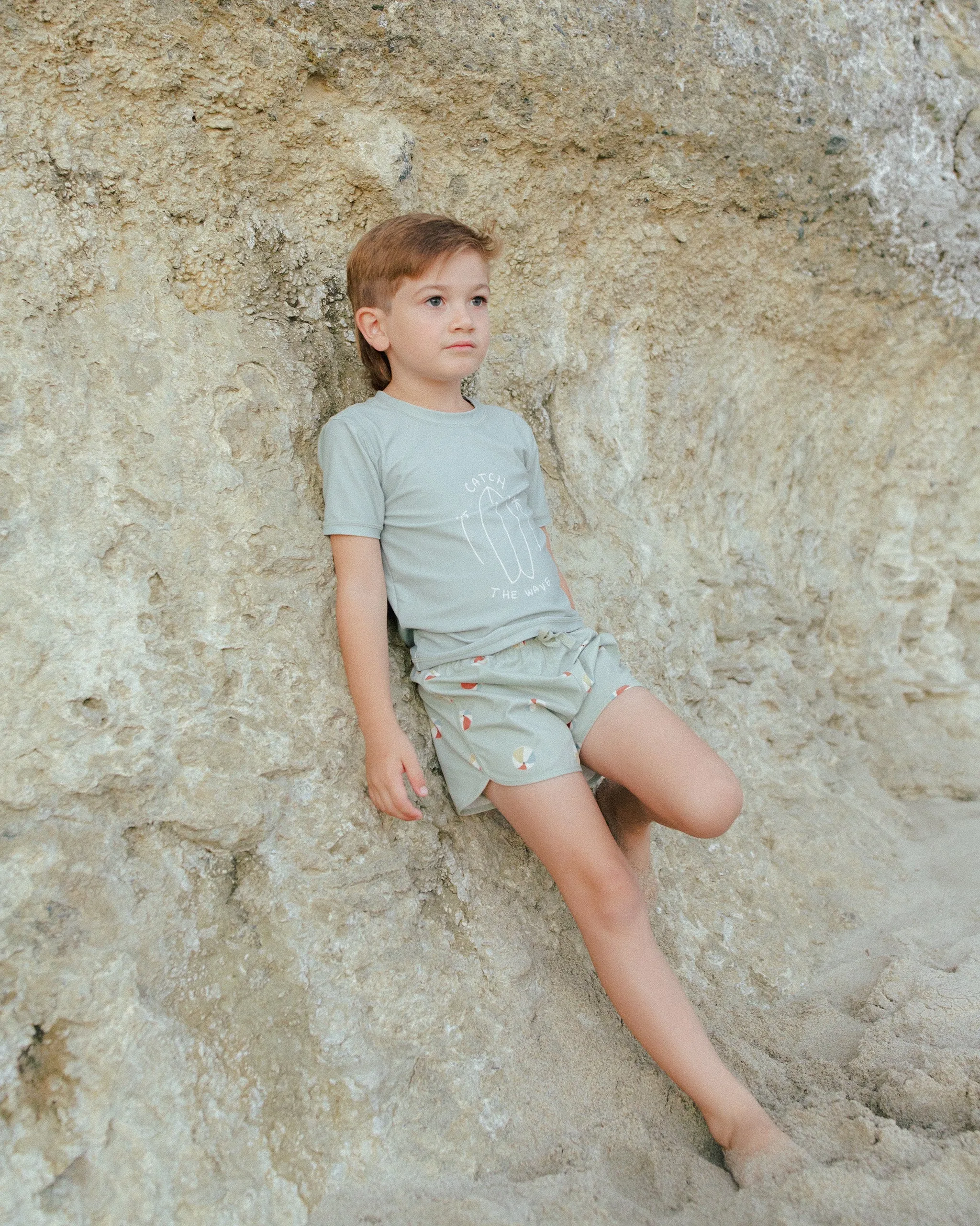 RYLEE   CRU Short Sleeve Rashguard Tee || Sage