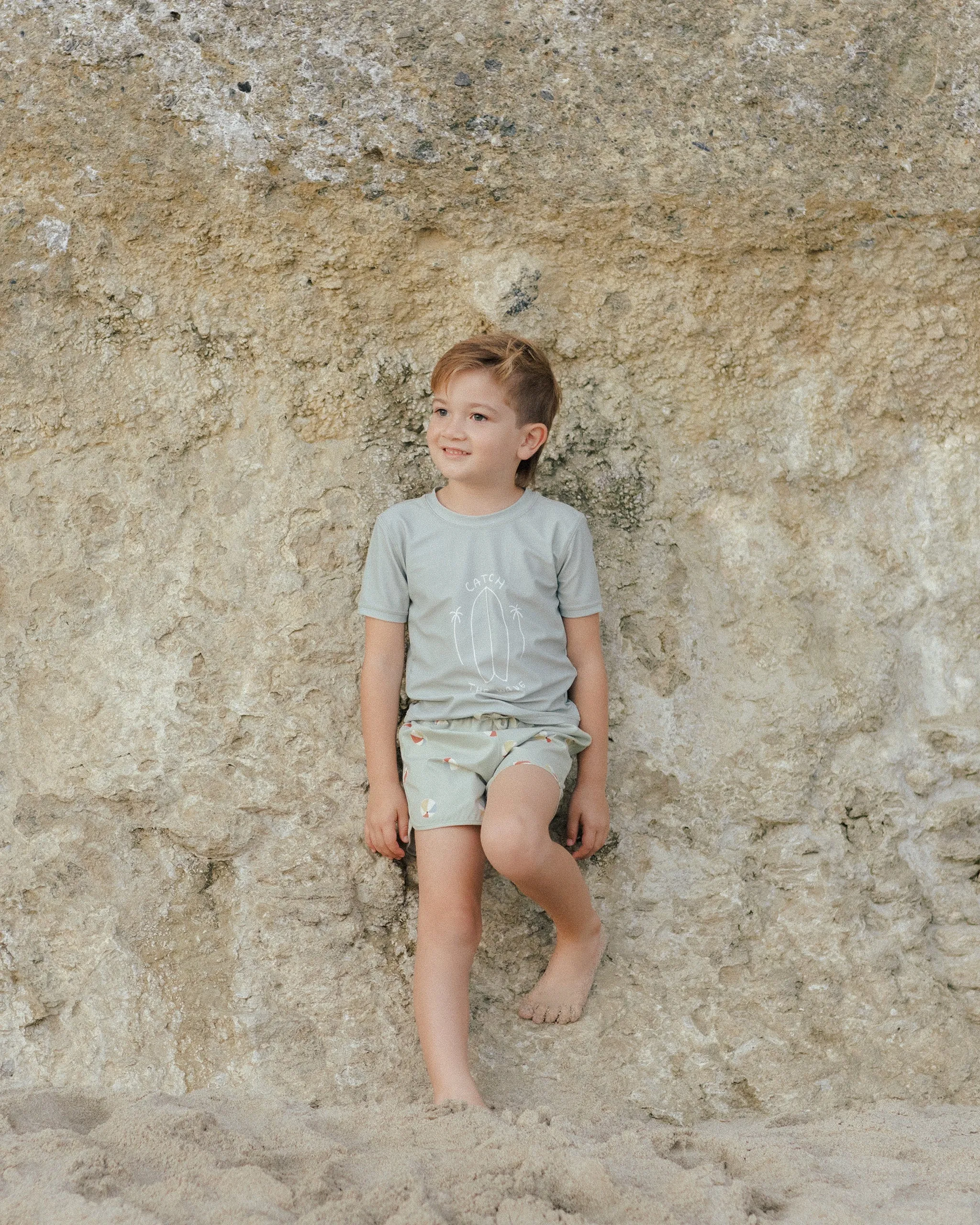 RYLEE   CRU Short Sleeve Rashguard Tee || Sage