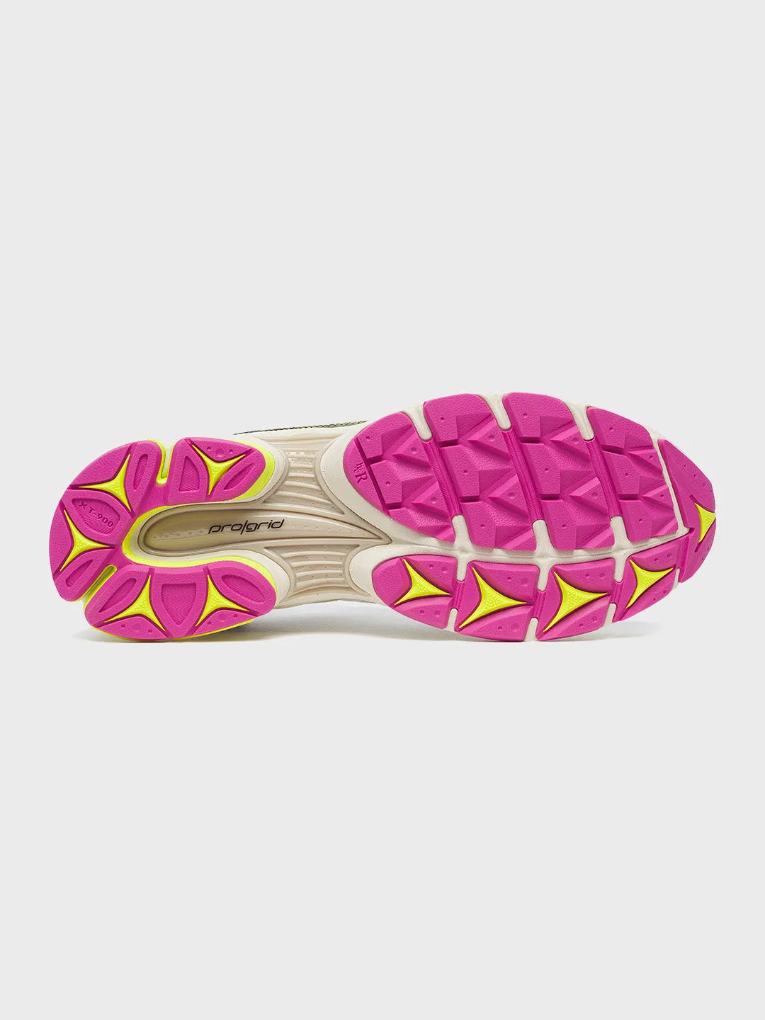 Saucony Progrid Triumph 4 Sneakers | White/Fluo