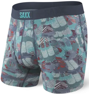 SAXX Ultra Boxer Fly Blue Feathers