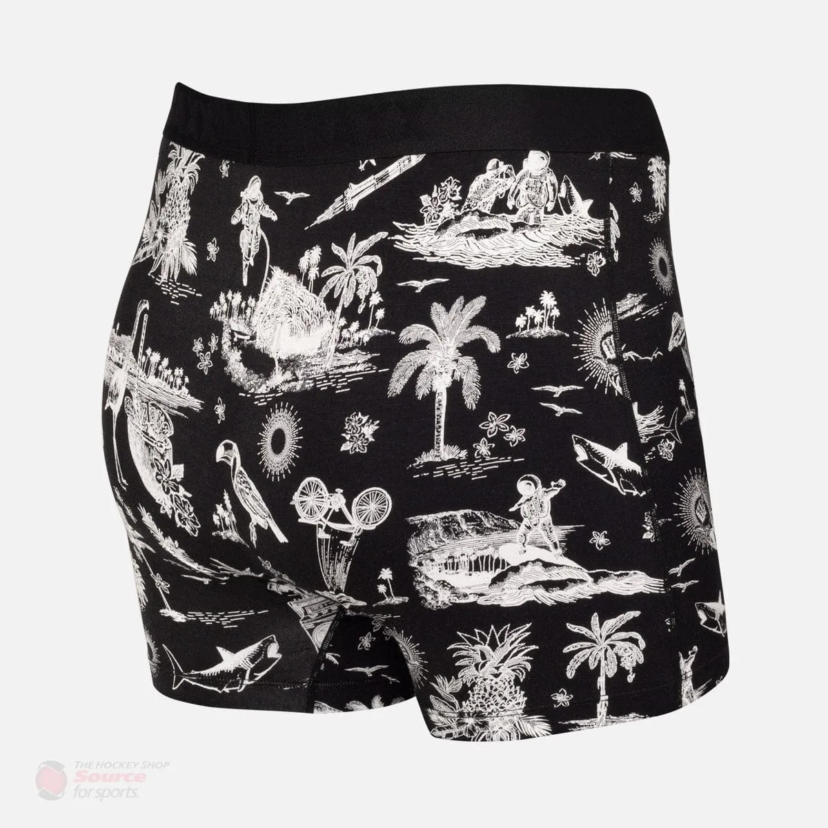 Saxx Ultra Boxers - Black Astro Surf & Turf