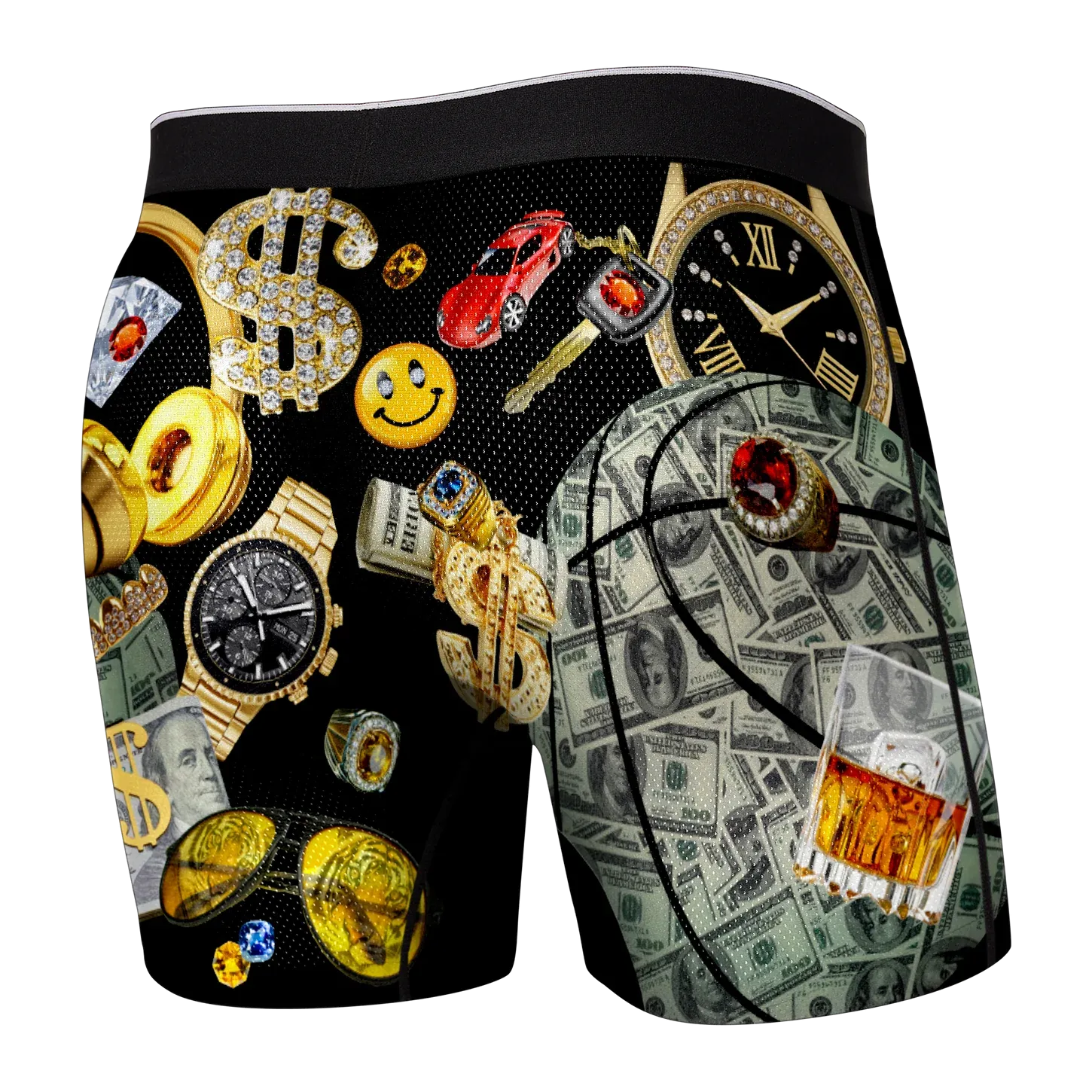 Saxx Volt Underwear -  Money Baller- Black