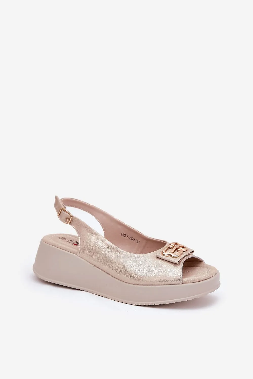 S.Barski natural leather Buskin sandals