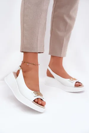S.Barski natural leather Buskin sandals