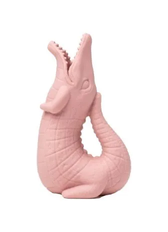 Scrunch Crocodile Jugs - Dusty Pink & Duck Egg Blue