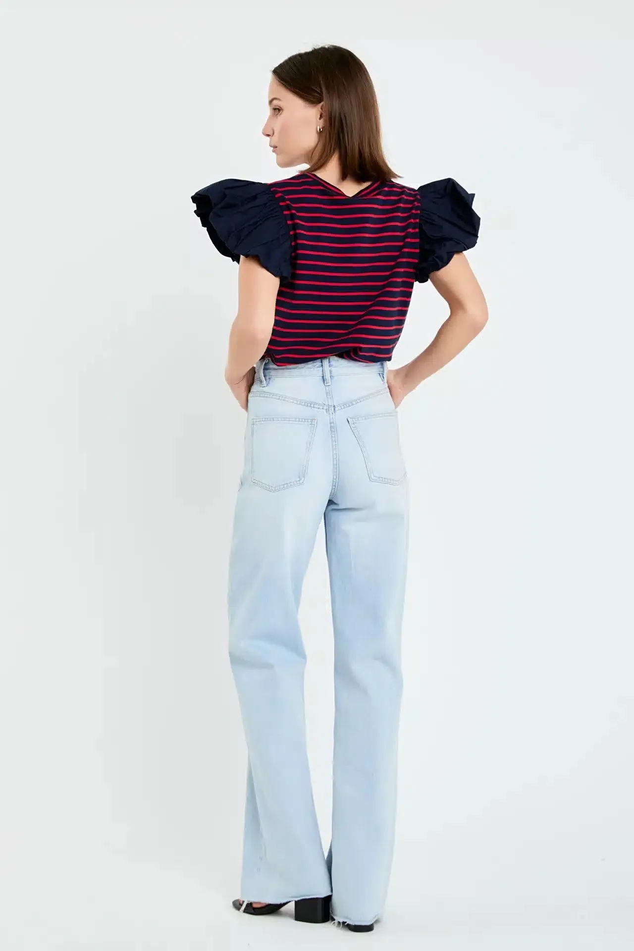 Seaside Chic Striped Knit Top