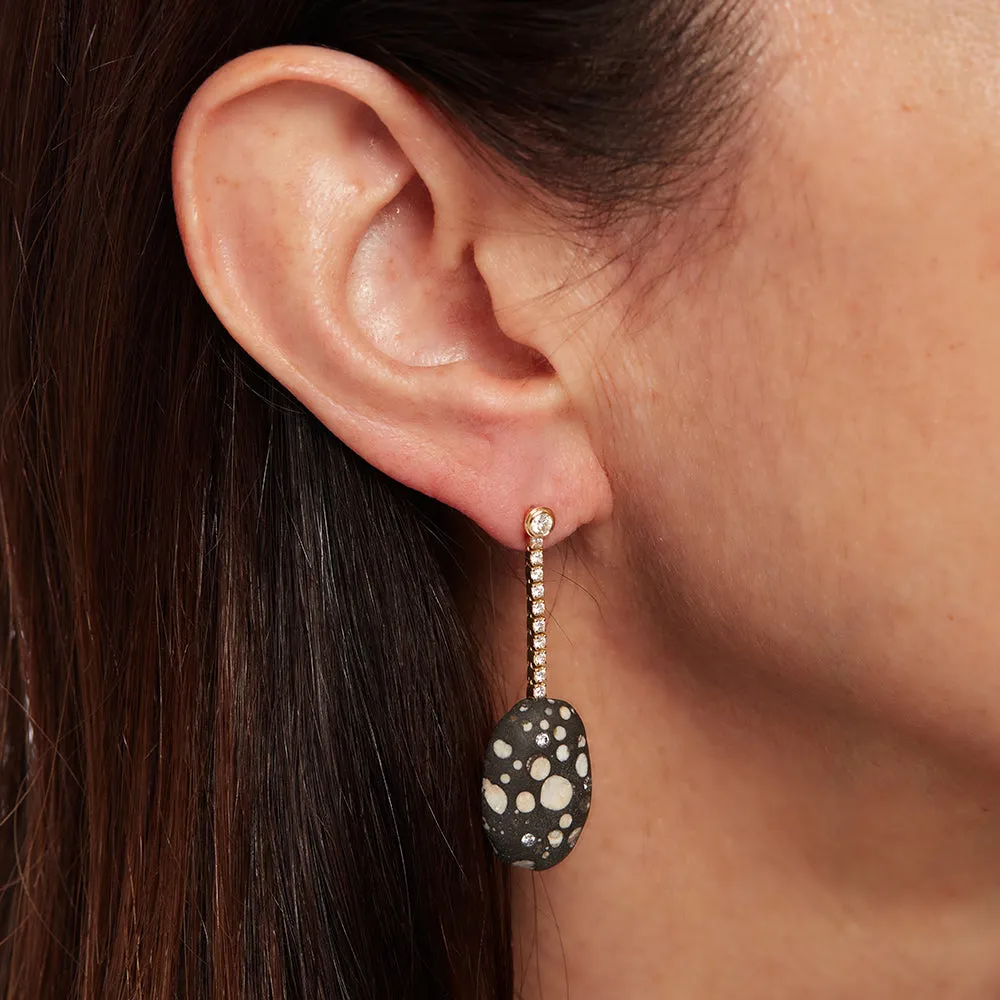 Signature Earrings - Speckles