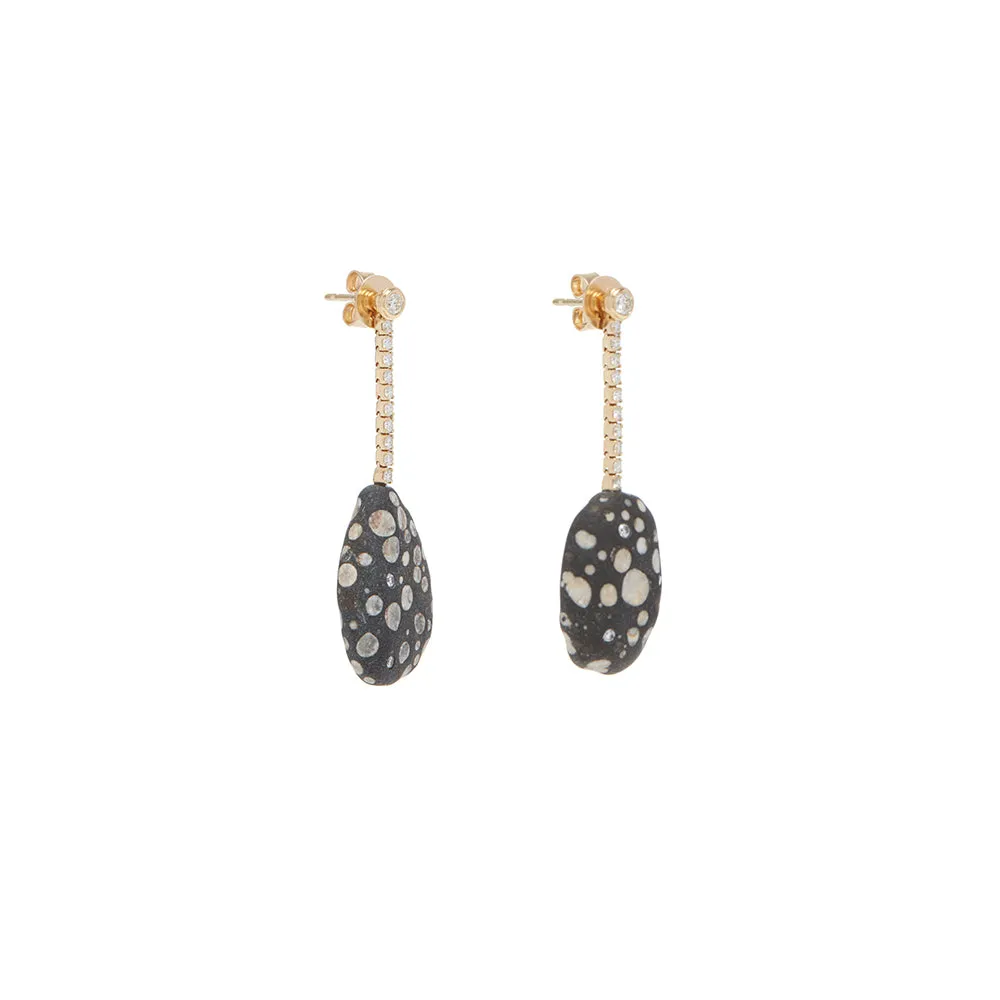 Signature Earrings - Speckles