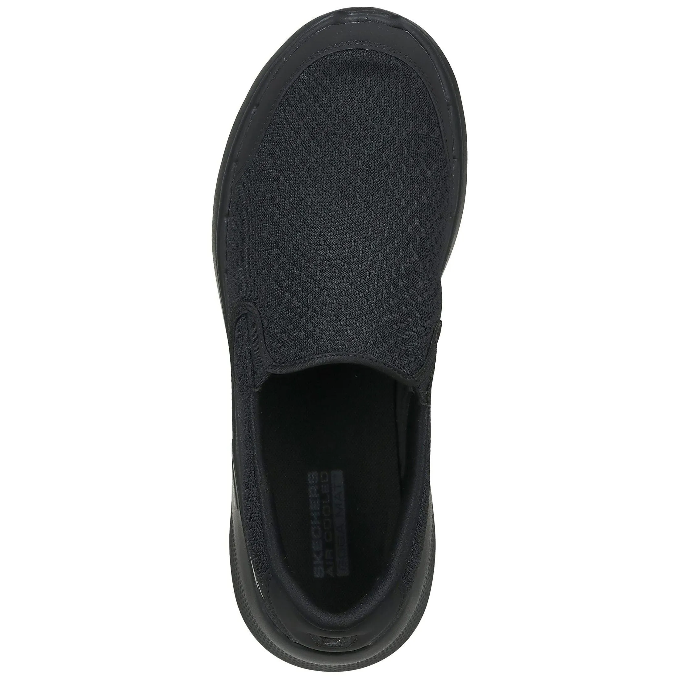 Skechers Go Walk 6 Slip-On Black mens Walking Shoe