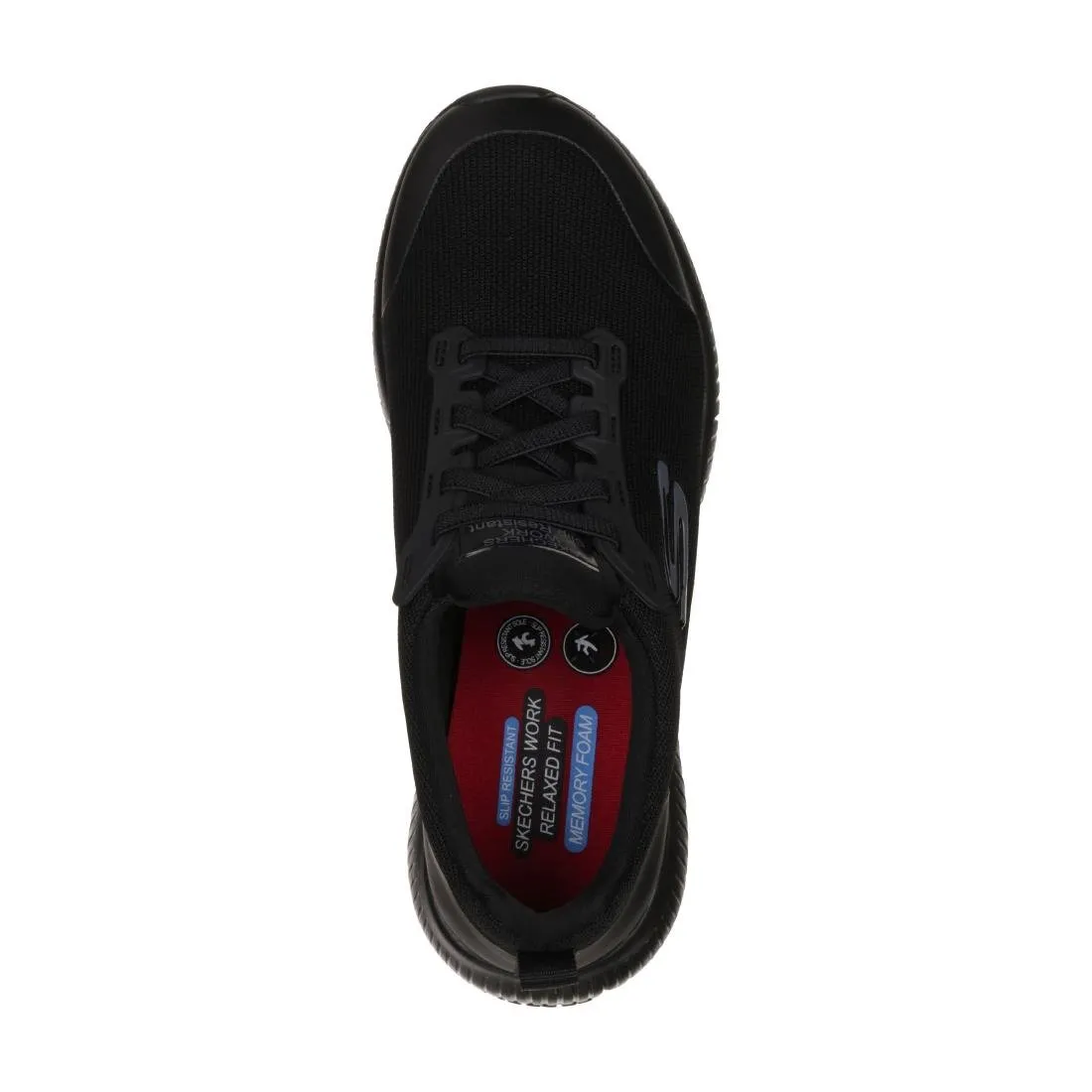 Skechers Womens Slip Resistant Squad Trainer Size 40