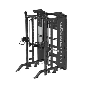 Smith Functional Trainer Combo Machine with storage rack